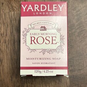 Early Morning Rose Moisturizing Soap- Yardley London
